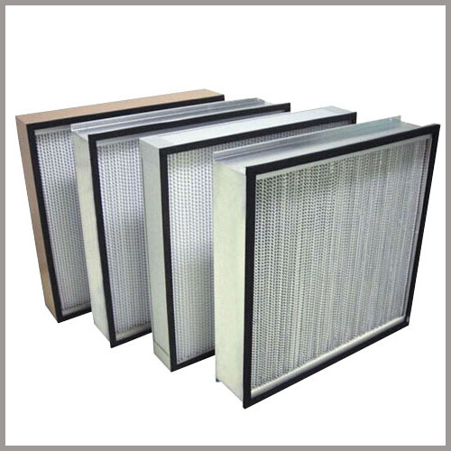 E11 to H14 Rigid pleated box HEPA filter