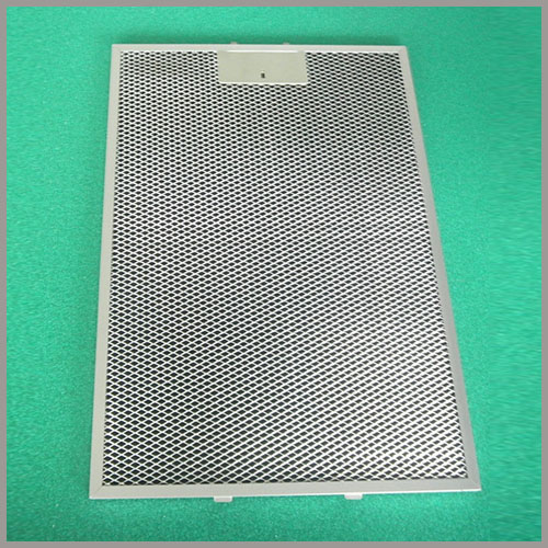 Diamond aluminum mesh air filter for automobile air filter