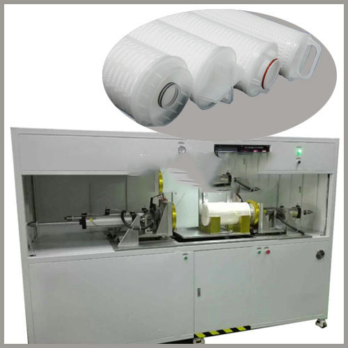 High flow pleated filter cartridge welders welding machines equipment production line