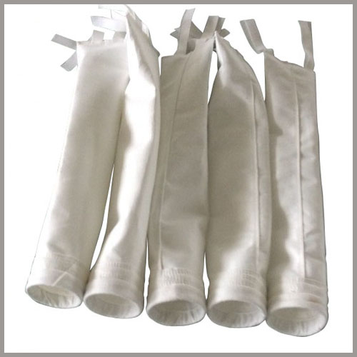 polyester filter bag with tie straps