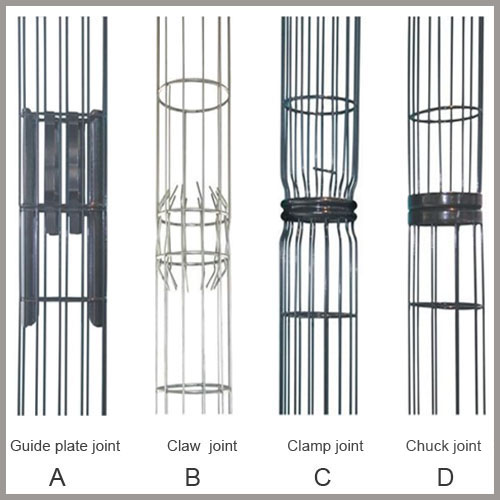 Dust Collector Cages With Clamp Joints