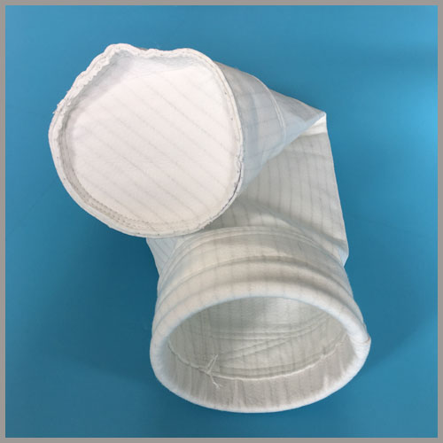 wire line anti static polyester dust collector filter bags
