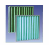 Pleated primary air filter